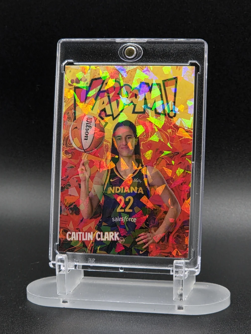 Custom Caitlin Clark “Kaboom‑Style” Card – Premium Fan Art Collectible - Picture 6 of 6